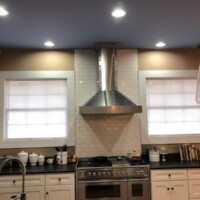 Custom Wood Floors & Subway Tile Back Splash