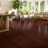 Armstrong American Scrape Maple Solid Hardwood Cranberry Woods