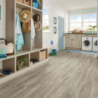 Armstrong Century Barnwood Traditional Luxury Vinyl Plank Weathered Gray