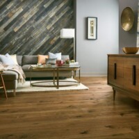 Armstrong TimberBrushed Hickory Engineered Hardwood Deep Etched Buffalo Creek